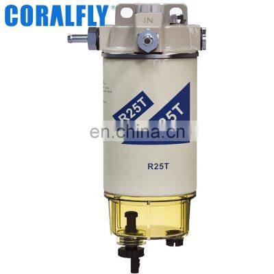 Excavator Diesel Engine Fuel Filter Water Separator Filter 20998367 BF46025-O FS19778 R25T