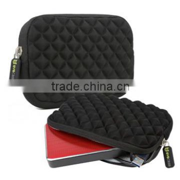 Universal Anti-Shock Diamond Neoprene Travel Carrying Case for Small Electronics and Accessories