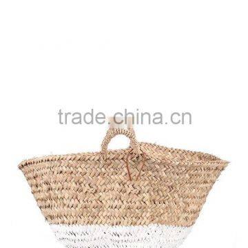 High quality best selling two tones sesgrass shopping bag with handles from vietnam