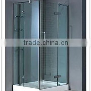 sandblast glass for shower doors