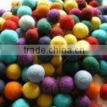 5mm Colorful Wool Felt Ball