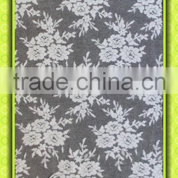 Embroiedered Jaquared lace fabric CJ078C