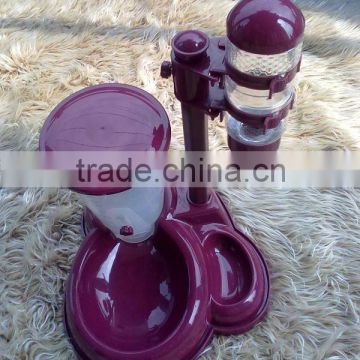 Pet Waterer and feeder set, Animal Water Apparatus and feeder