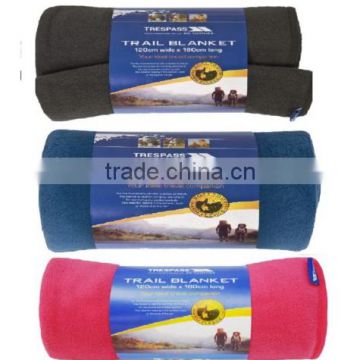 Fleece blankets Trespass Trail Blanket ideal for camping outdoor Travel 180*120