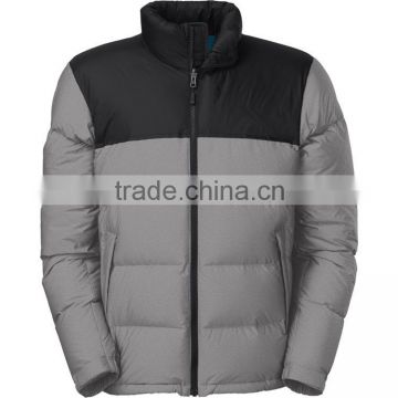 2015 new design high quality outdoor warm down jacket for men