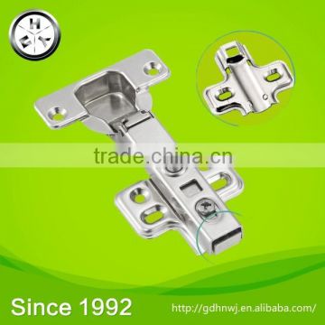 ISO certificate stainless steel soft closing clip on hydraulic hinge