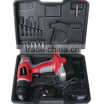 Best Selling 12V-18Volt Cordless drill with LED light and soft grip