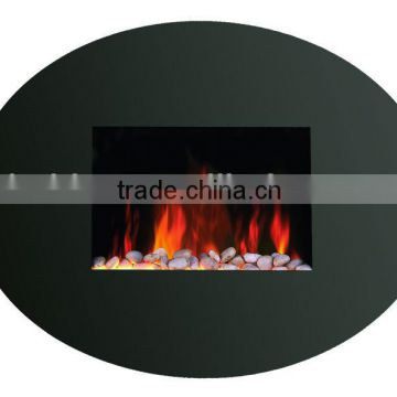 CE homeuse pebbles led fuel effect safety remove control fireplace