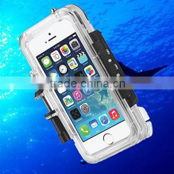 New Type of underwater phone cover case for iphone with Mounting and cycling