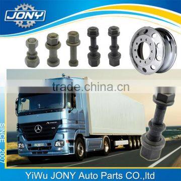 M22 truck wheel bolt hignt quality phosphate 10.9 truck wheel bolt nut