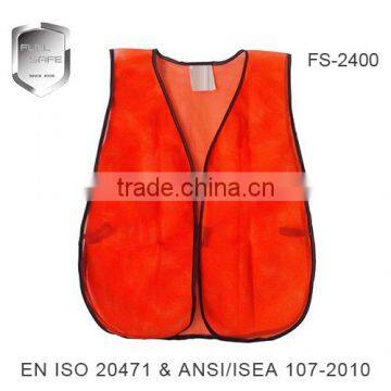2016 latest breathable construction safety mesh screen vest