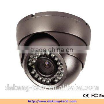 2.8-12mm vari focal IR security vandalproof waterproof dome 1000tvl cctv analog camera