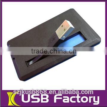 Popular usb business card with logo printing