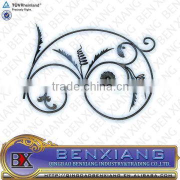 wrought iron components from Chinese manufacturer decorative for fence and gate