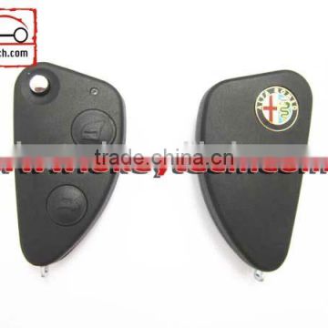 Best price shell key Alfa 2 button remote key shell key for car alfa romeo