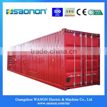 1500kva Soundproof Diesel Generator Container with global warranty