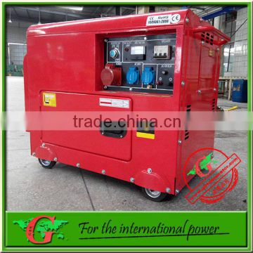 Diesel generator 220v 50hz 5000watt with 5kw for diesel generator silence from GBR generator supplier