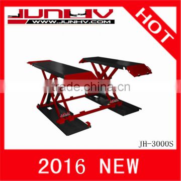 JUNHV JH-3000S super thin 380V Hydraulic scissor car lift