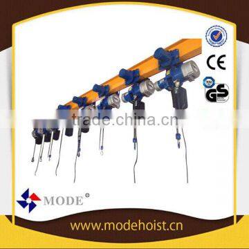 frequency conversion chain motor hoist trolleys