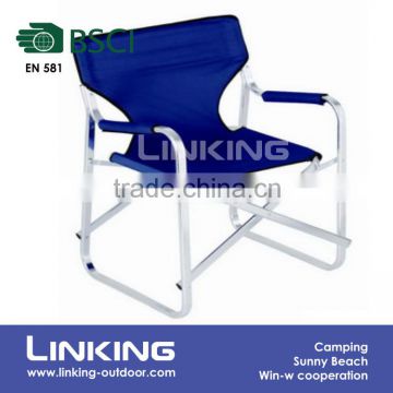 folding aluminum deck cavans chair
