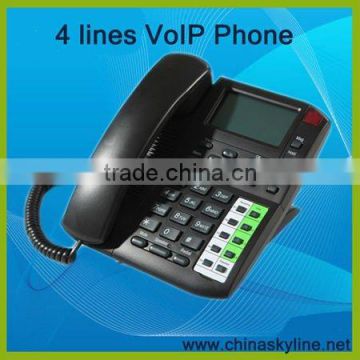 Hot sale good quality 4 line VoIP Phone