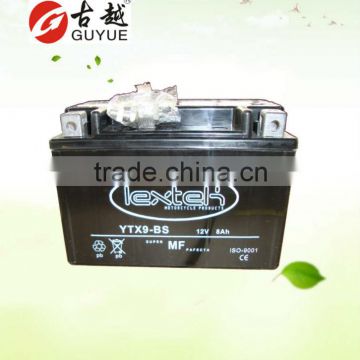 Lead acid storage battery/motorcycle battery ytx9-bs