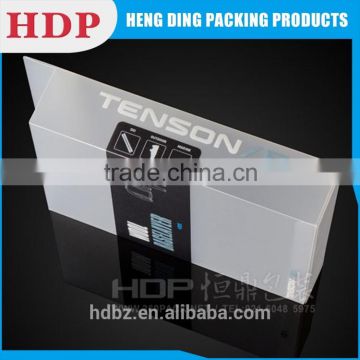 factory offer customized t-shirt clear packaging box