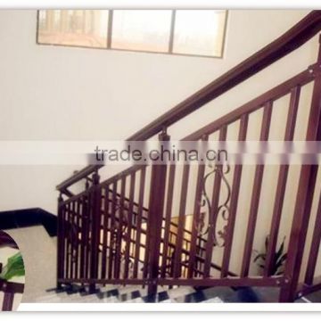High quality luxurious brass color steel railing