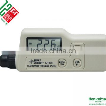 Electronic Thickness Gauge Digital High Accuracy Film Coating Thickness Meter AR930