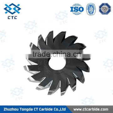 Ground and polished tungsten carbide circular saw blade tungsten carbide slitting saw blade