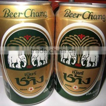 Chang Thai Lager Beer Can 330ml.