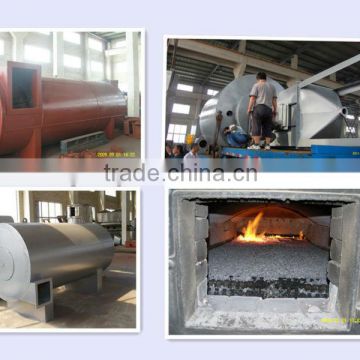 Gas combustion hot air furnace