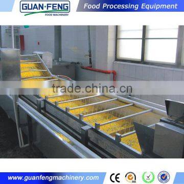 French fries IQF freezing line potato processing equipment