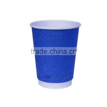 12oz 16oz Double Wall Hot Coffee Paper Cups with Lid