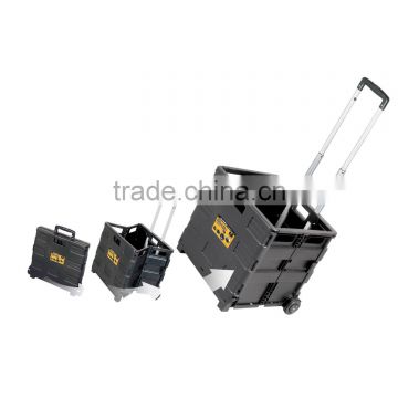 Portable Tote Cart/Folding Basket Trolley