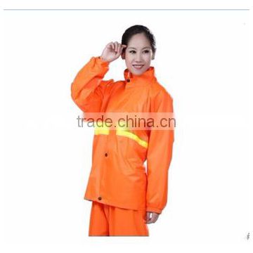 3m reflective raincoat, security pvc high visibility waterproof police raincoat