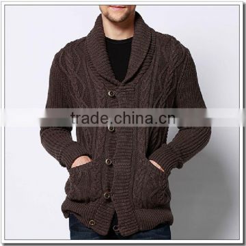 Men's Fashion Woolen Cardigan Sweater
