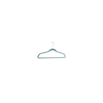 Velvet Clothing Hangers,Flocked Clothing Hangers (LD-S018)