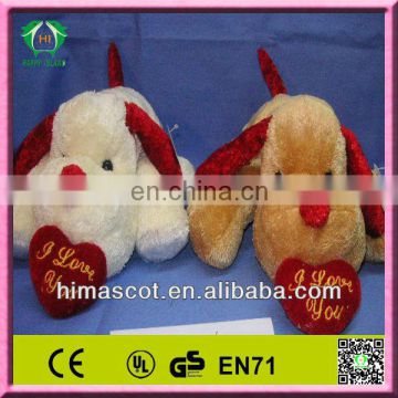 HI EN71 best selling valentine day plush toys pug dog,wholesale plush toys