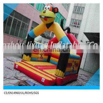 funny monkey inflatable castle bouncer/jumping castle inflatable/china inflatable bouncer for kids