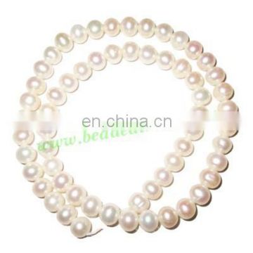 Fresh Water Pearl String, approx 60 pearls of size 7mm in a string