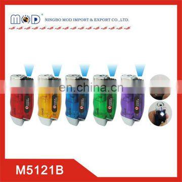 plastic windproof lighter with LED-china lighter manufacture