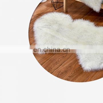 New pure white sheepskin plush white faux fur rug white fake sheepskin rug faux fur carpet