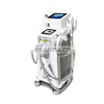 Hot selling 3 in 1 SHR e-light multifunctional SHR e-light ipl rf nd yag laser facial machine