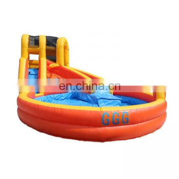 22ft Big Inflatable Kids Children's Pool Slide Playground Bouncer PVC Inflatable Bouncy Water Park Slides With Pool
