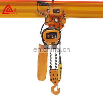 trustable electric 3 ton wire less remote chain hoist crane  with qualification products