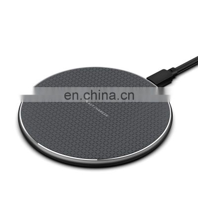 New Arrival Qi Wireless Charger Best Seller Universal For Mobile Phone Fast Wireless Charger Factory Wholesale Wireless Charger
