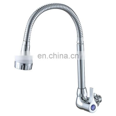 Single Handle Button Push Chrome Pull Out Kitchen Sink Faucets For Kitchen Sink