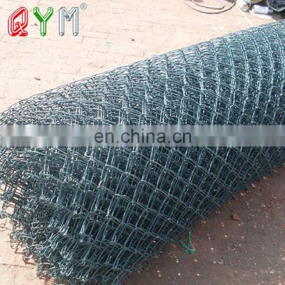 Hot dipped Galvanized Diamond Hole Chain Link Wire Mesh roll