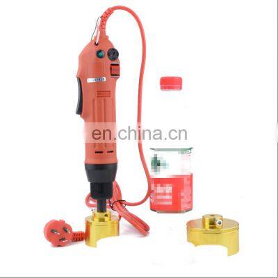 YTK-EC01  Manual Electric Screw Cap Capping Machine  Plastic Water Bottle Capping Machine